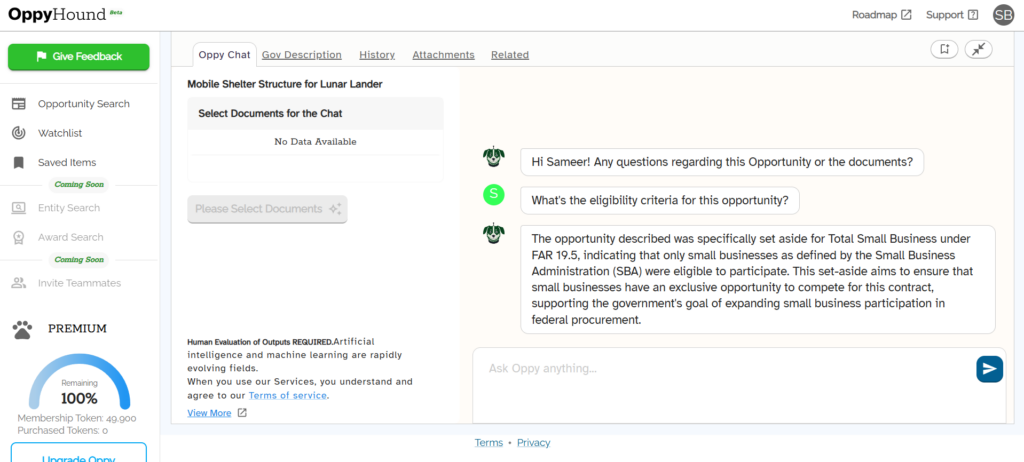 Introducing Oppy Chat
